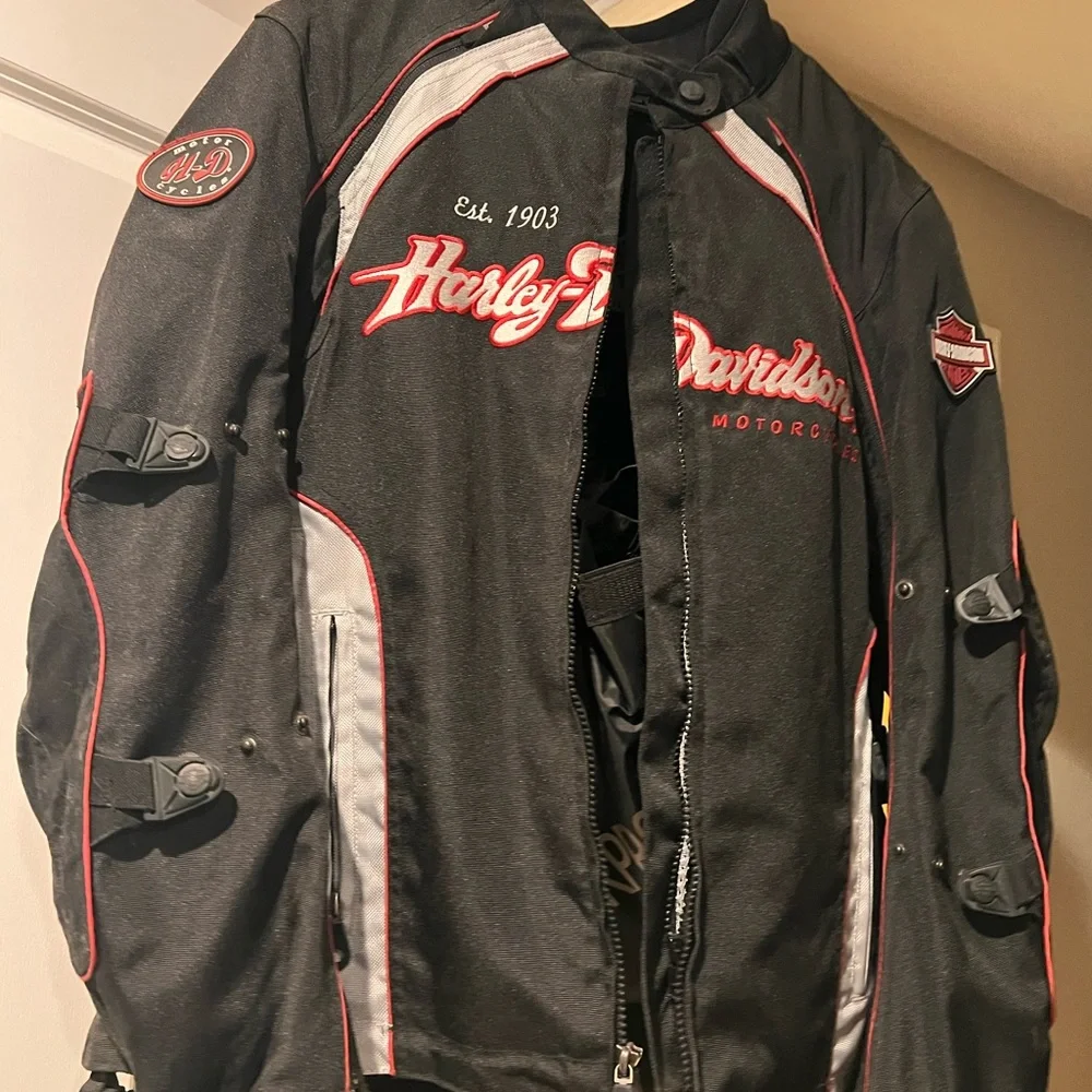 Harley Davidson Biker Jacket - Picture 1 of 3